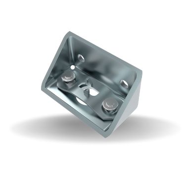 Dzus® Lion Quarter-Turn Receptacle, Medium Size, Steel Zinc Immersion Coating