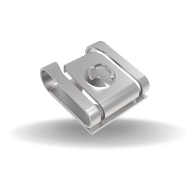Dzus® Lion Quarter-Turn Receptacle, Medium Size, Stainless Steel Passivated