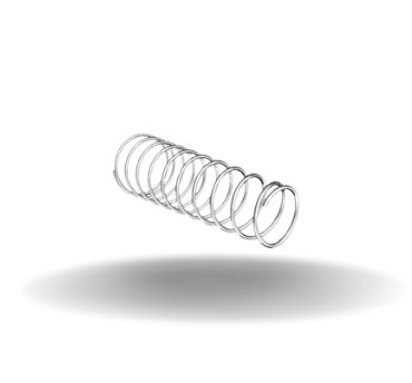 Dzus® Quarter-Turn Retaining Spring, Size 4, Stainless Steel, 0