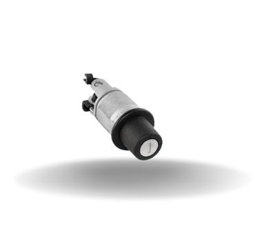 Acionadores, Ponto único ou multipontos, com suporte para cabos, Botão, Com chave reversível R001 (inclui duas chaves), Aço inox,