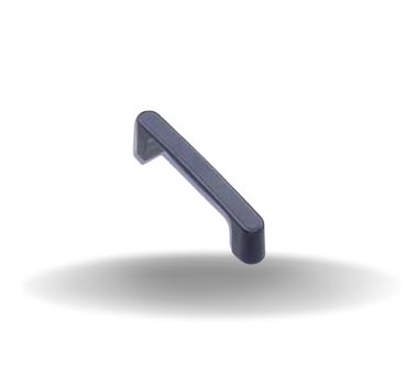 Grab Handle, Tamanho grande, Plástico ABS, Preto, Embalado em camadas