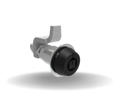VISE ACTION® Fechos de Compressão, Tamanho grande, Padrão Ferroviário, Zamac, Revestimento em pó, Preto, Lingueta com dobra