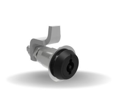 VISE ACTION® Fechos de Compressão, Tamanho grande, Universal 3 mm, Zamac, Revestimento em pó, Preto, Lingueta com dobra