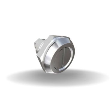 Fechos Lingueta com quarto de volta, Fenda, Com vedação, Aço Inox 316, Passivado, Brilhante