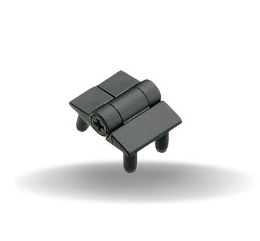 Dobradiças de Torque Ajustável, Simétrico, Torque regulável, Copolímero de acetal, Natural, Preto