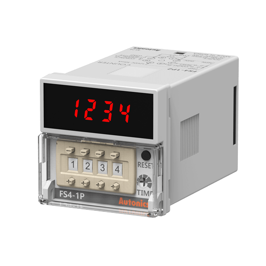 Contadores digitais tipo plugue de 8 pinos Autonics Série FS