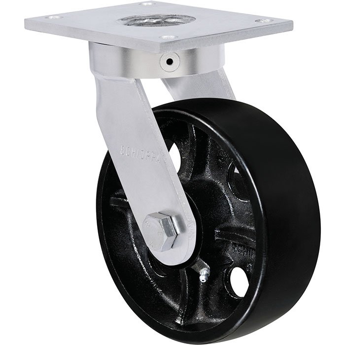 Rodízio ERGONOMIC HEAVY DUTY Schioppa – F – FERRO FUNDIDO