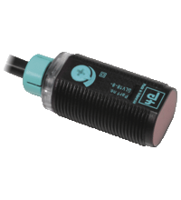 Sensor Fotoelétrico M18 de triangulação com supressão de fundo série GLV18 2 PNP 10 ... 120 mm GLV18-8-H-120/115/120