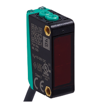 Sensor Fotoelétrico modo difuso série ML100 20x31mm PNP 0...1000 mm ML100-8-1000-RT/103/115