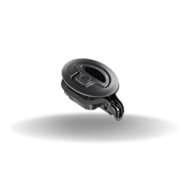 Fechos de Impacto Rotativas, Sem restrição, 23.9 mm, Preto, Plástico, Plástico,
