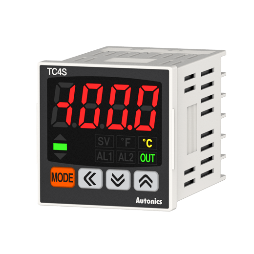 Controladores de temperatura PID econômicos com display único Autonics Série TC
