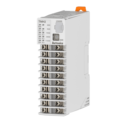 Controladores de temperatura modulares multicanais de alto desempenho Autonics Série TMH