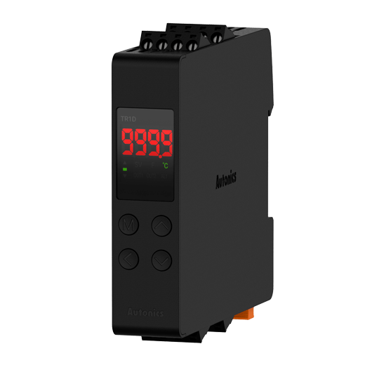 Controladores de temperatura PID finos com display único Autonics Série TR1D