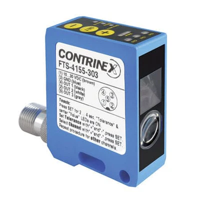 Sensor Fotoelétrico de cor 40 x 50 30...40 mm PBTP Teach em LED, branco FTS-4155-303