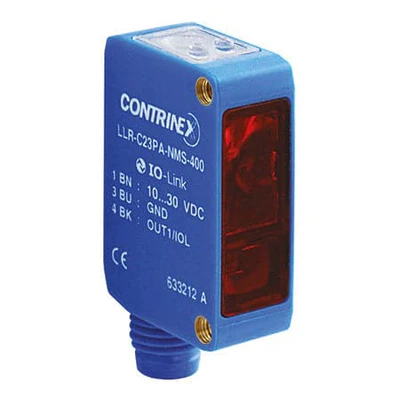 Sensor Fotoelétrico tipo barreira série 20 x 30 (C23) 0...25000 mm ABS Sem LED, vermelho 630 nm LLR-C23PA-NMS-101