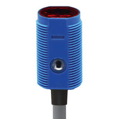 Sensor fotoelétrico barreira padrão M18 0...25000 mm ABS LED, vermelho 630 nm LLR-M18PA-NMK-101