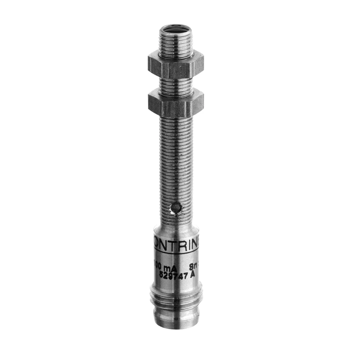 Sensor Fotoelétrico miniatura difuso M5 0...10 mm Aço inoxidável V2A Sem LED, infravermelho 880 nm LTI-M05MA-NSS-403