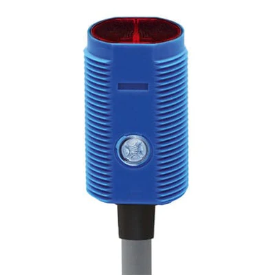 Sensor Fotoelétrico modo difuso série padrão M18 5...1000 mm ABS 3/4 de volta pot. LED, vermelho 630 nm LTR-M18PA-PMK-101